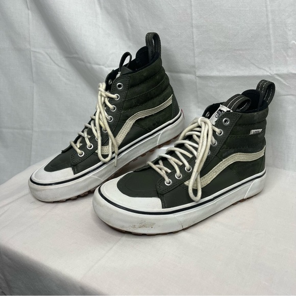 VANS Sk8 Hi MTE 2.0 DX, Forest Green Night White, Mens 7 /  Womens 8.5 - Picture 2 of 6